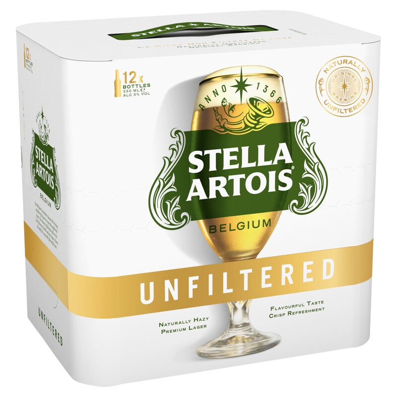 Unfiltered Bottles 12 X 330ml