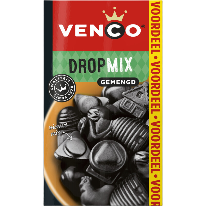 Venco Gemengd Drop Assortiment - 440 g