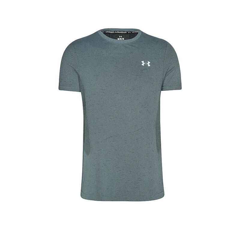 Under Armour Men's Blue Vanish Seamless Short Sleeve - Jasper