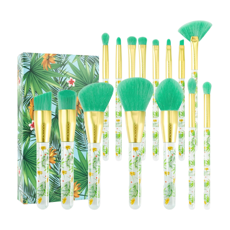 docolor Tropical - 14-delig make-upkwastenset,