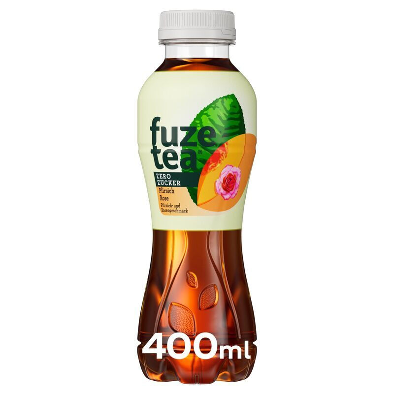 Fuze Tea Pfirsich-Rose Ohne Zucker 12 x 0,4 L