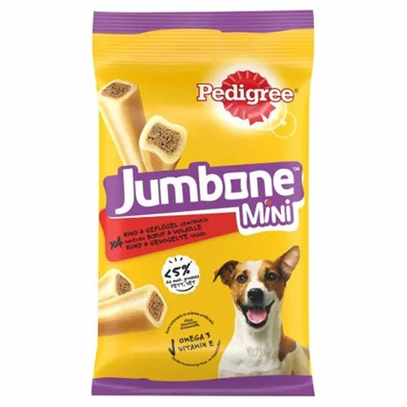 Pedigree Jumbone Bœuf Volaille Mini 160 g