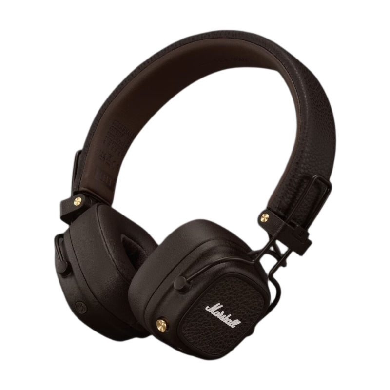 Marshall Major V Draadloze On-Ear Bluetooth Koptelefoon - Bruin
