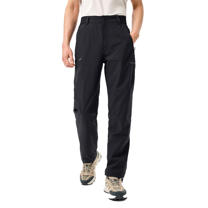 PELLIOT Mountain-Serie Einlagige Hikingshorts Herren Schwarz L
