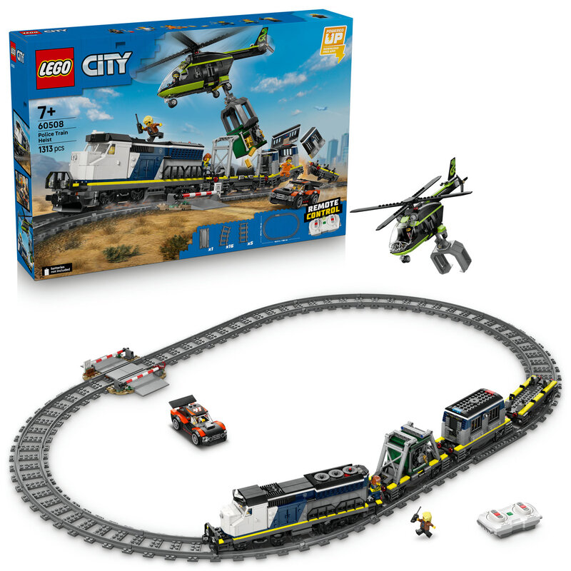 LEGO CITY 60508 Le braquage du train de police