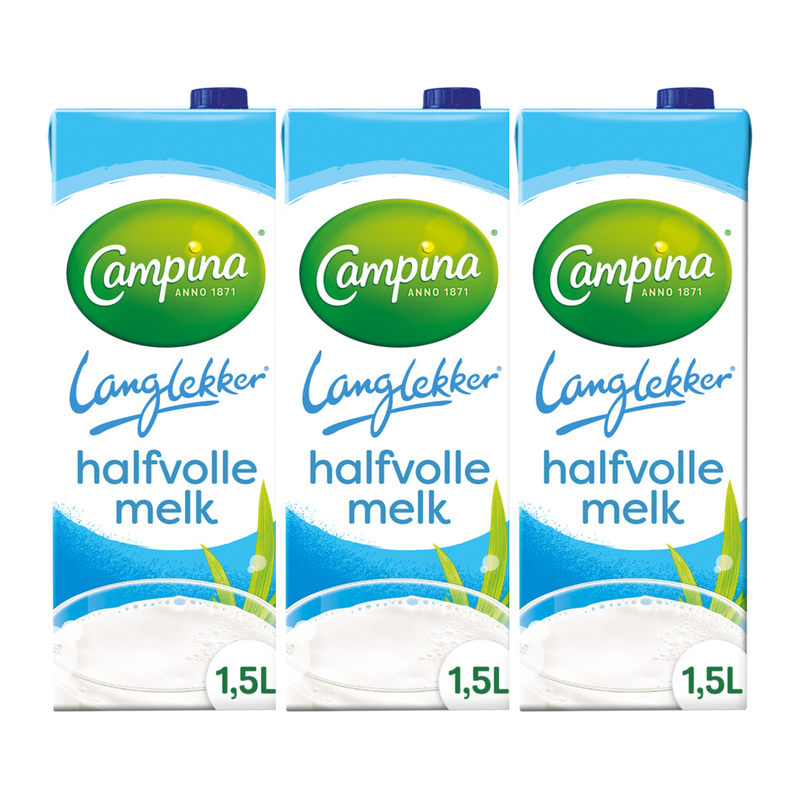 Campina Halfvolle Melk - 1,5 L x3