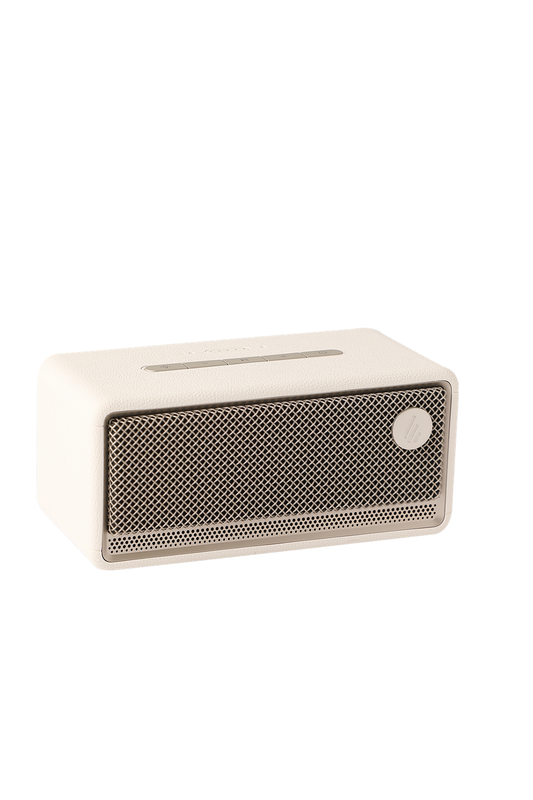 EDIFIER ES300 WLAN & Bluetooth Speaker - 60 W Hi-Res Audio, AirPlay 2, LDAC, 12 h Batterij, Multiroom, USB & AUX, Ambiënt Verlichting, Houten Behuizing, App-bediening - Premium Draadloze Speaker