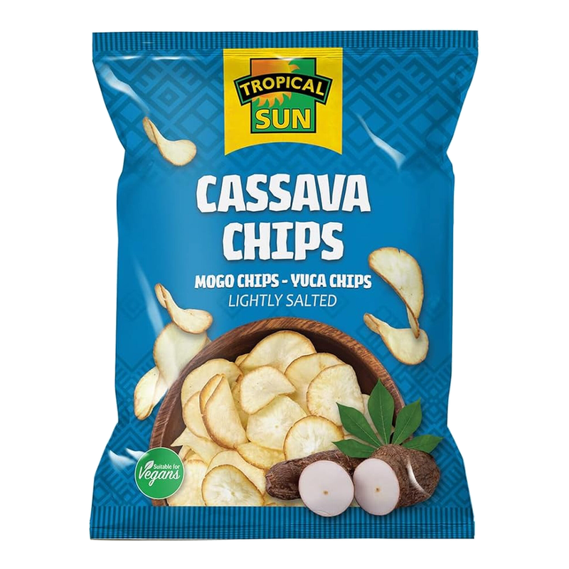 Tropical Sun Cassava Chips Lightly Salted 80G