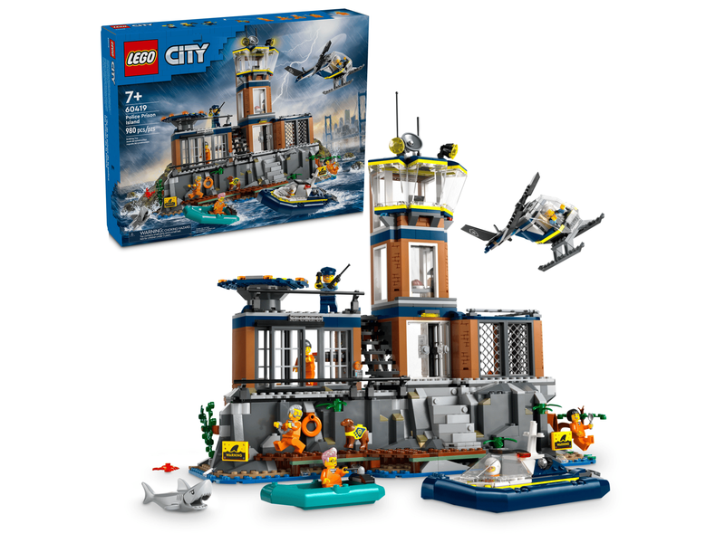 LEGO® CITY 60419 Politiegevangeniseiland