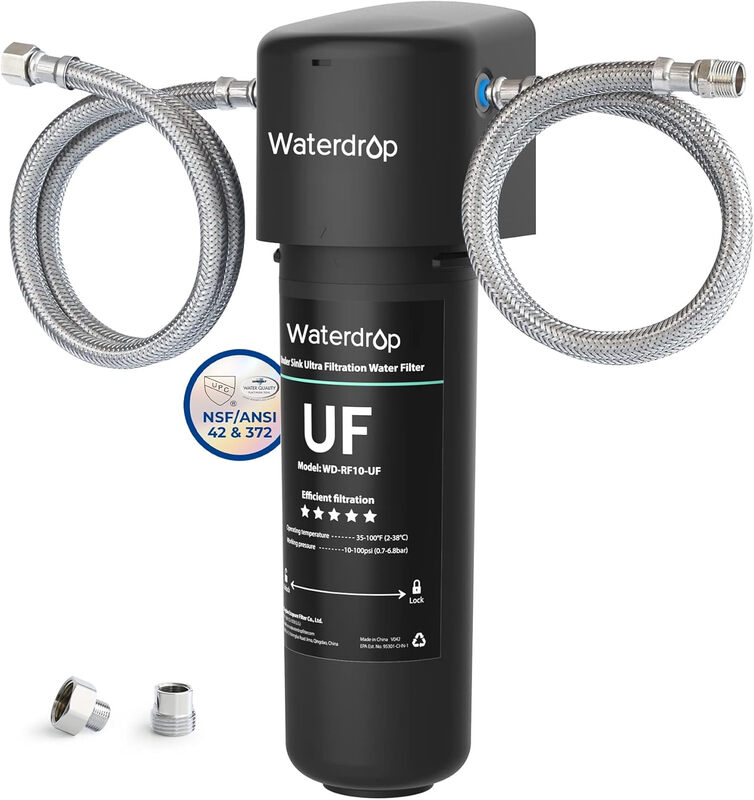 10UA-UF 0.01μm Ultra Filtration Under Sink Water Filter for Baçtıria R Reduction, 30,