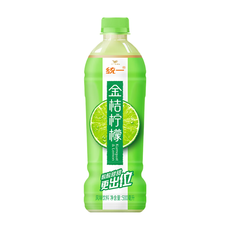 Uni-President White 【Cooling】【Hydration】Uni-President Kumquat Lemon 500Ml