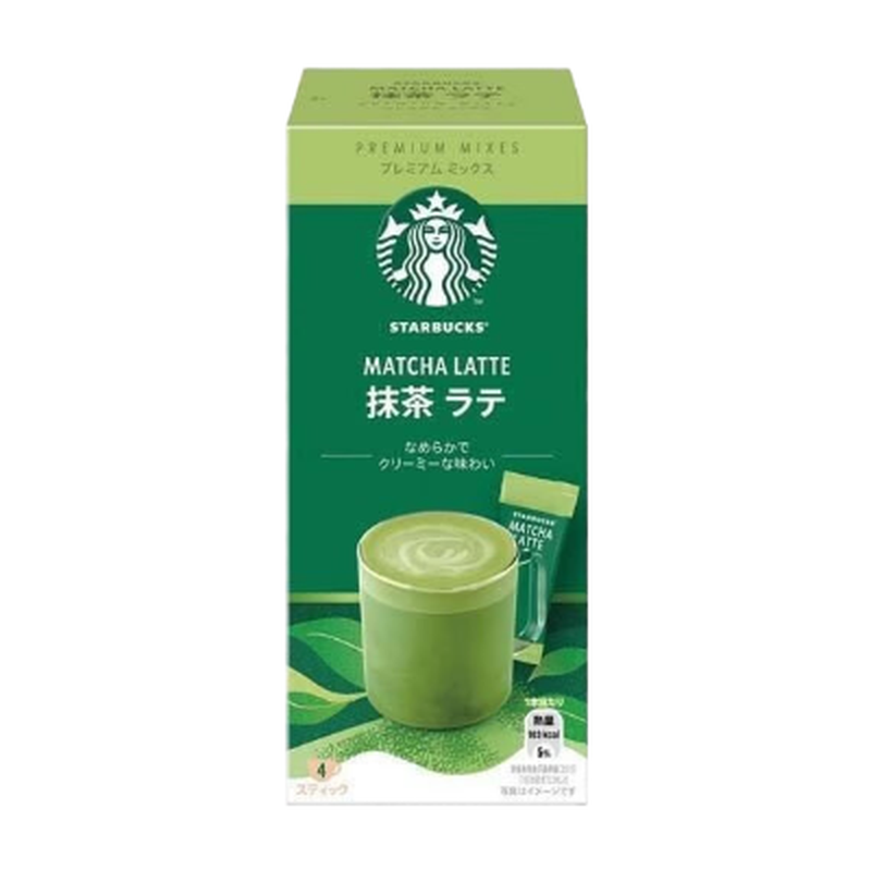 Sachet Premium-Mix Matcha-Latte, 4 Sticks