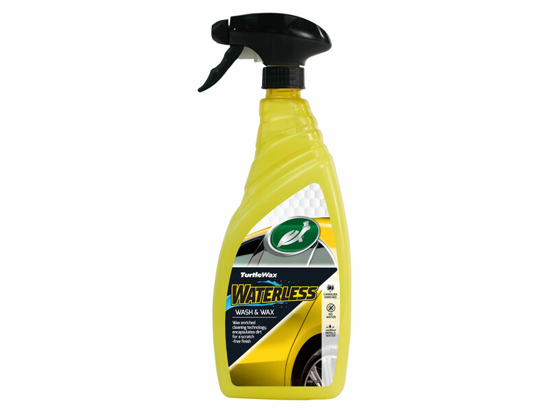 Wash & Wax Waterless Cleaning 750ml