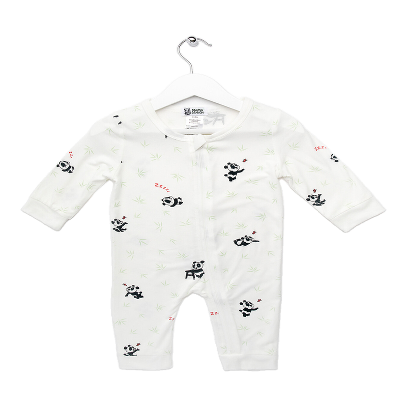 Mama Bamboo Babygrow 3-6 Months Panda Print