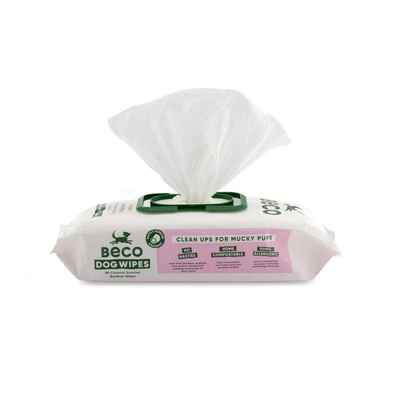 Bamboo Dog Wipes Coconut