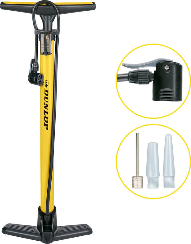 Dunlop Fietspomp - Zwart, 61 cm