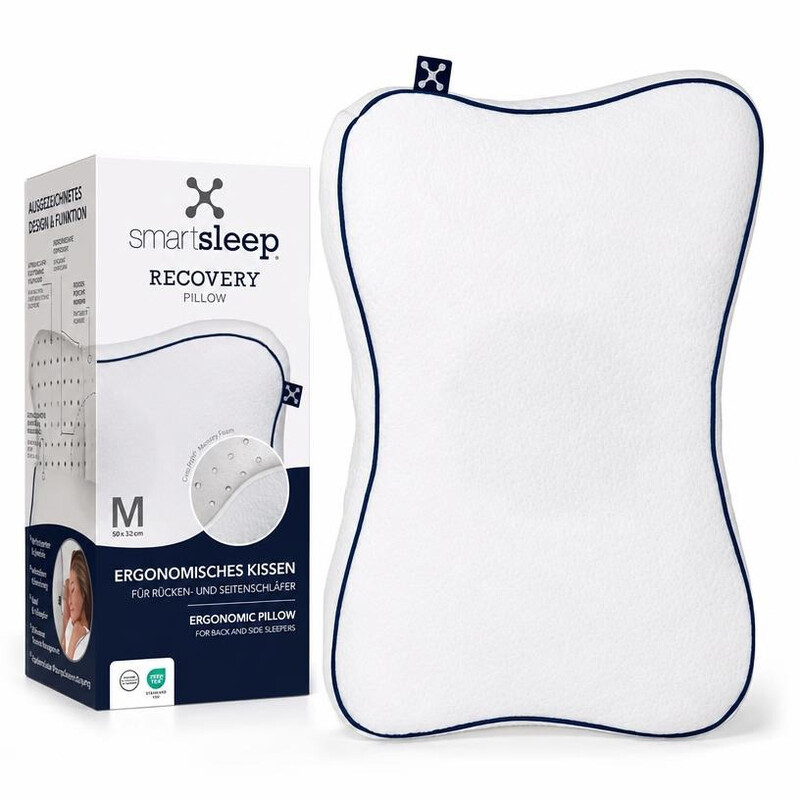 Smartsleep Smartsleep® Recovery Pillow Nackenstützkissen, Ergonomisches Kissen Aus Memory-Schaum Mit Kopfmulde, Für Rücken- Und Seitenschläfer - Image 4