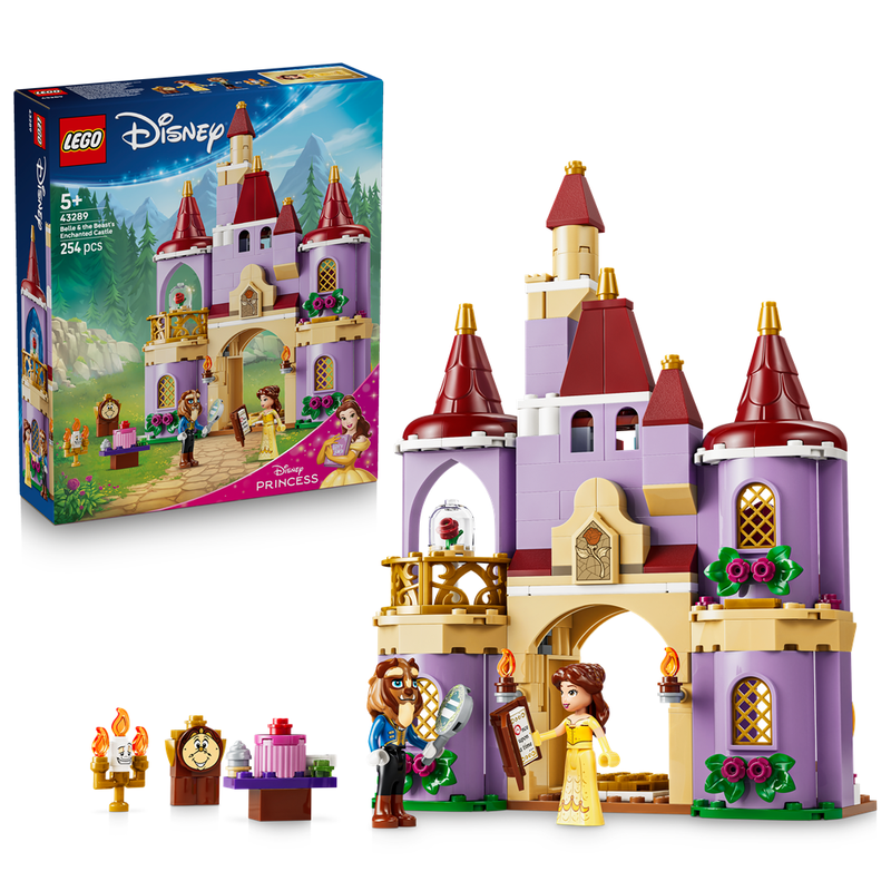 LEGO® ǀ Disney Princess Belle & de Beest's Betoverd Kasteel 43289