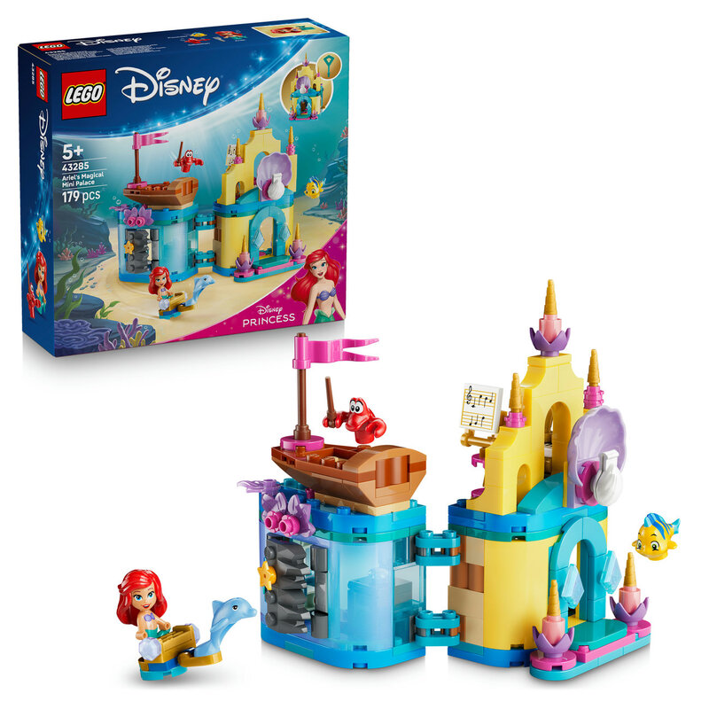 LEGO Disney Princess Le Palais Magique d’Ariel Miniature 43285 - vue 9