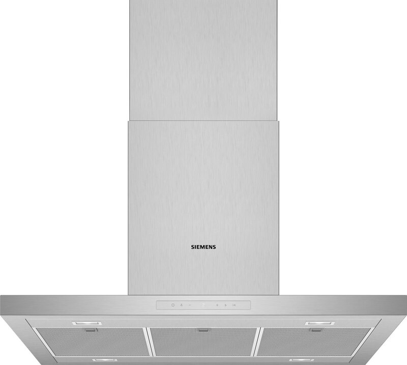 Siemens LF97BCP50 iQ500 Eilandschouwkap 90 cm Roestvrij staal