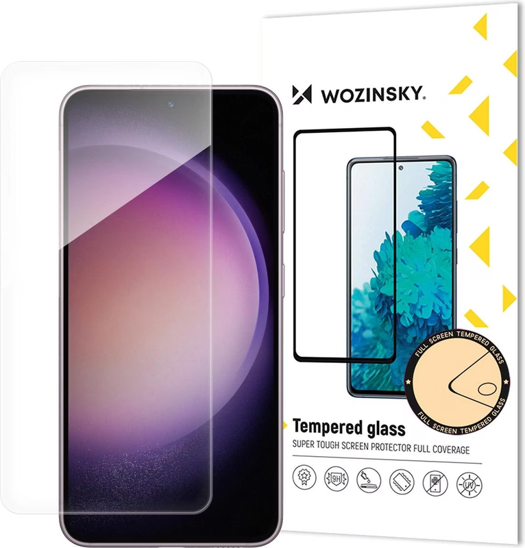 Wozinsky Vollabdeckendes Flexibles Glas Hybridglas für den gesamten Bildschirm, flexibel für Samsung Galaxy S25 Ultra