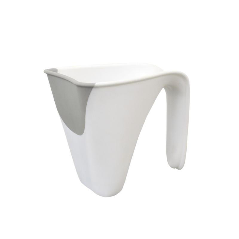 Washy Bath Jug White/Grey