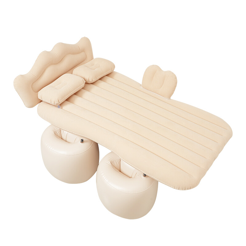Car-mounted inflatable mattress white 133*76cm 1pcs