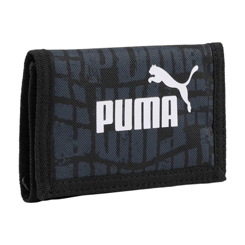 PUMA Phase AOP Portemonnee Black-Blocks Unisex