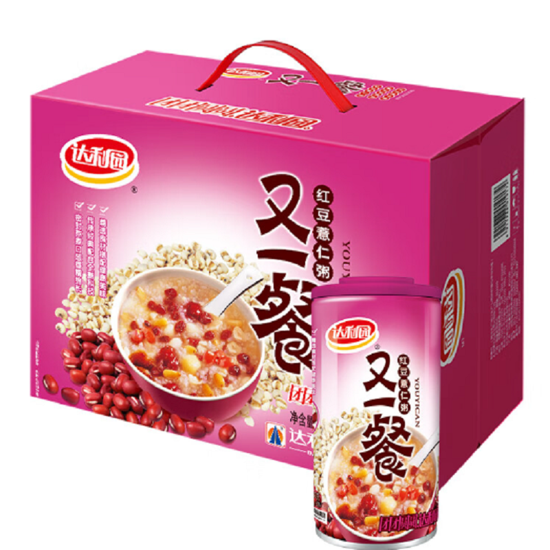 Daliyuan Reisbrei mit roter Bohne und Hirse 360 g x 12