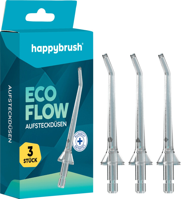happybrush Aufsteckdüsen Eco Flow, 3 St