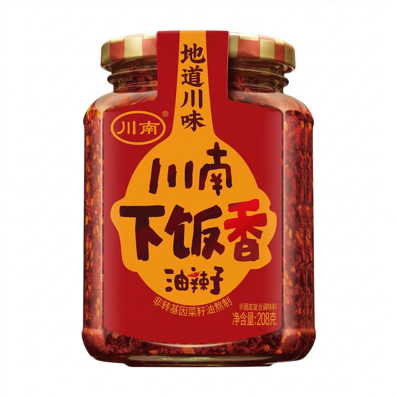 Chuan Nan Red Sichuan Oil & Chili Sauce 208G