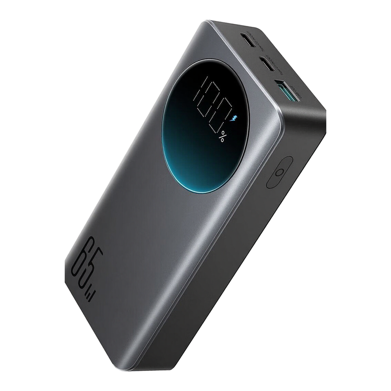 JOYROOM Powerbank 65 W 20000 mAh Schnellladetechnologie PD schwarz (JR-PBF04)