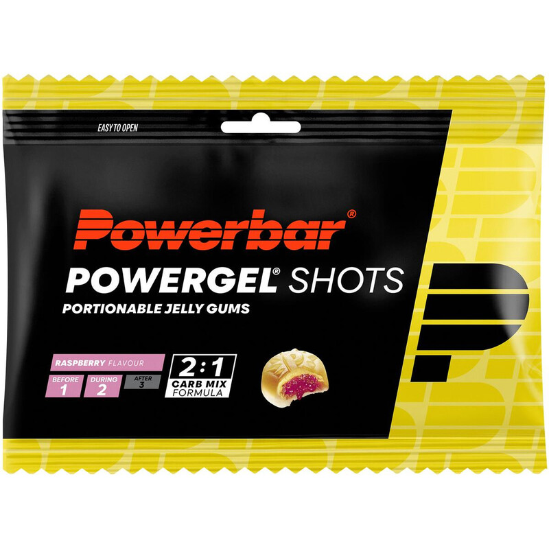 POWERBAR PowerGel Shots Himbeere 24x Shots