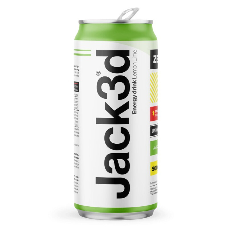Jack3d Energy 500 ml – Zitrone Limette