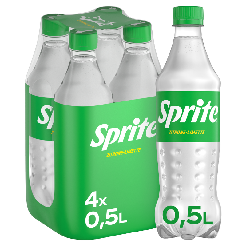 Sprite Zitronenlimonade 4 × 0,5 L