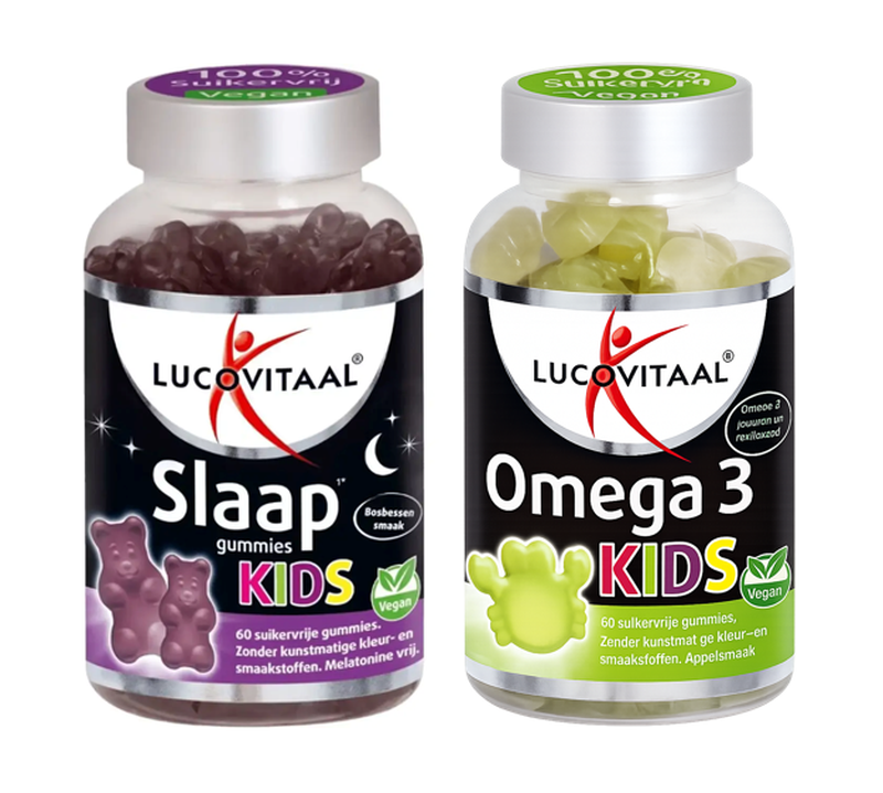 Lucovitaal Kids Gummies Dag & Nacht