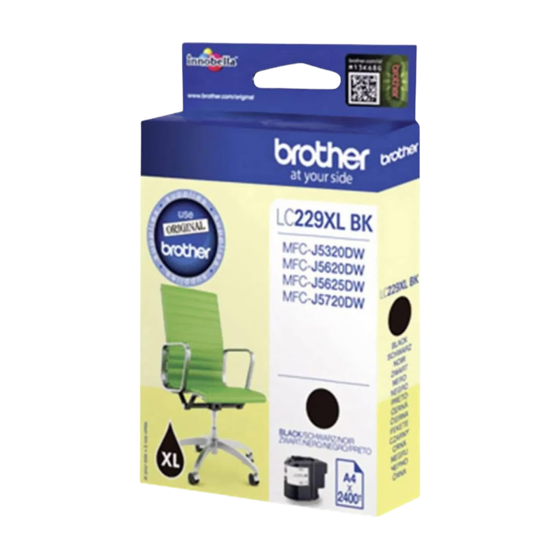 Brother LC229XLBKBP inktcartridge - 1 stuk - origineel zwart