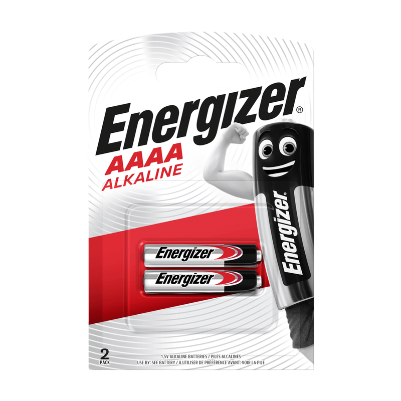 Energizer Aaaa Alkaline Batteries – Pack Of 2 7638900202410