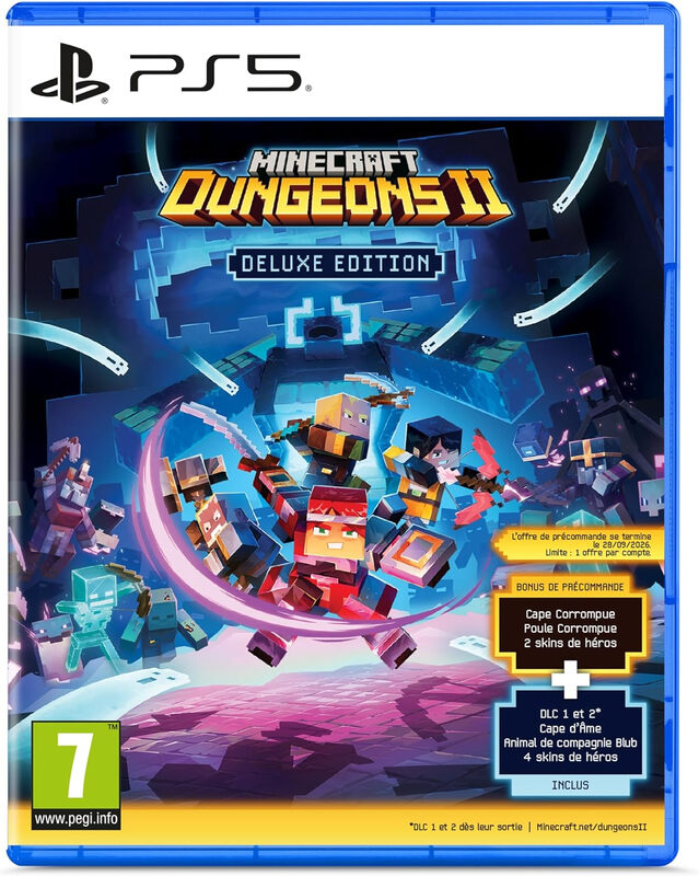 Minecraft Dungeons 2 - Édition Deluxe - PS5