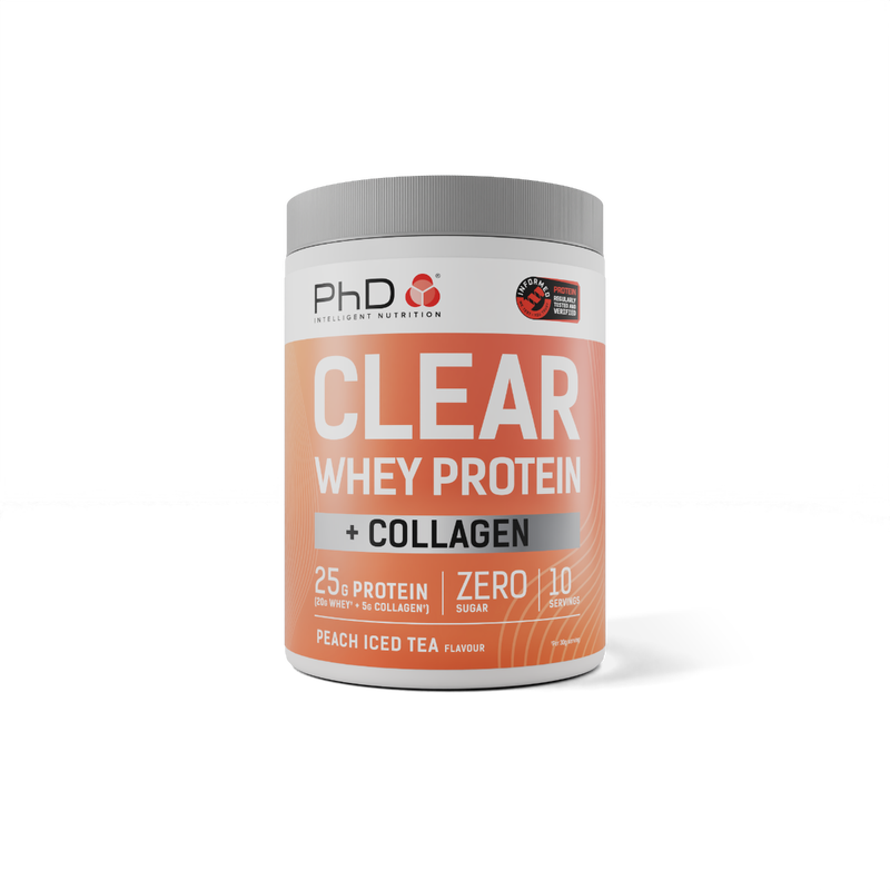 Clear Whey Collagen P Powder Peach Iced Tea Flavour - 300g