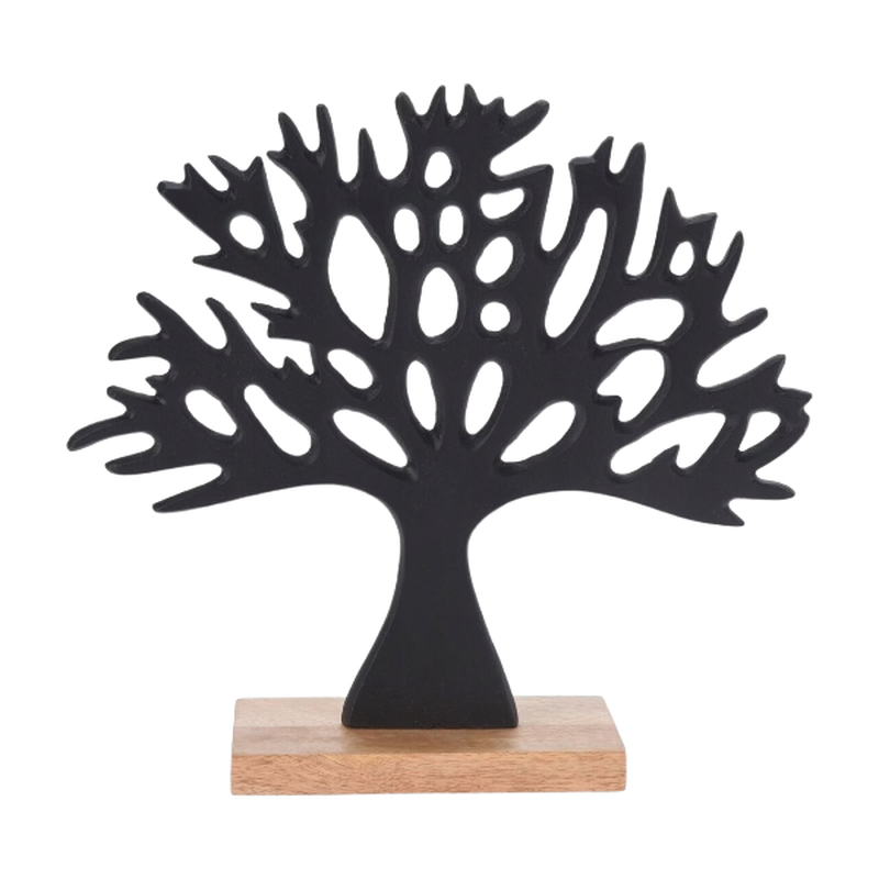 BAUM ALUMINIUM MIT HOLZ