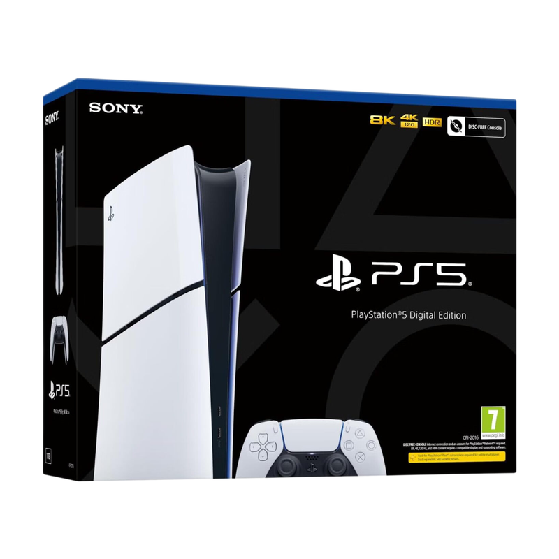 Sony Interactive Entertainment Sony Playstation 5 Console - Digital Edition - Slim Version