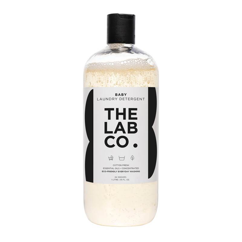 Non-Bio Concentrated Laundry Detergent | 40 Loads, 1L | Non-Toxic Fragrance | Soothin