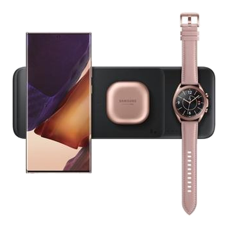 Samsung Wireless Trio Pad Charger Zwart