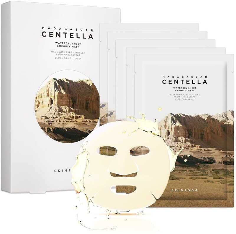 SKIN1004 Madagascar Centella Watergel Ampullen Tuchmaske (5 x 25 ml)
