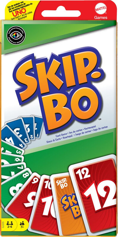 MATTEL Skip-Bo kaartspel - 42050, 162 kaarten