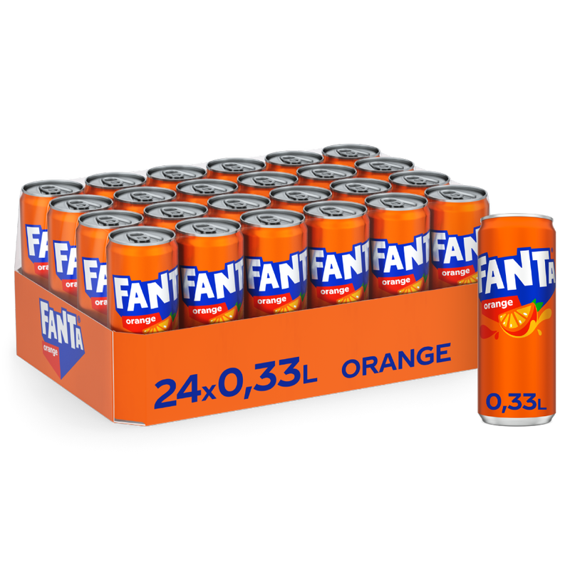 Fanta Orange 24 × 0,33 L