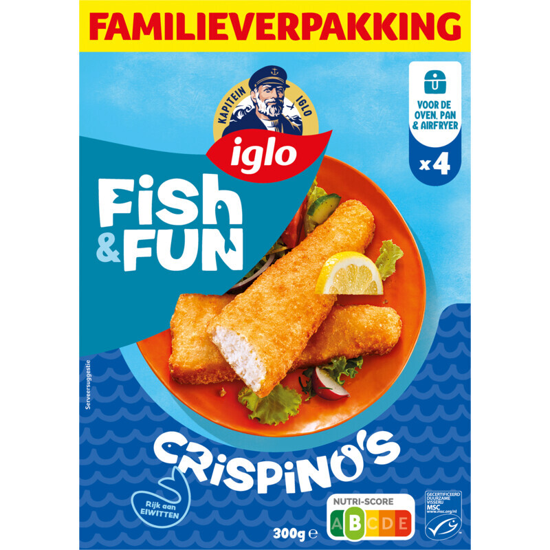 Iglo Kk Crispino Vissticks - 300 g