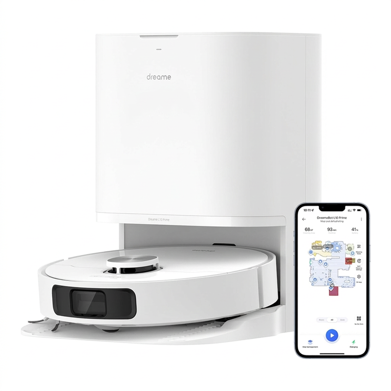 Aspirateur Robot Laveur Dreame L10 Prime – 4000 Pa, Station de Vidage - vue 4