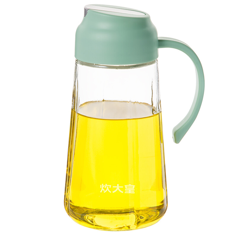 Oil Dispenser Drip Free Spout for Kitchen Glass Oil and Vinegar Dispenser Olive Oil B